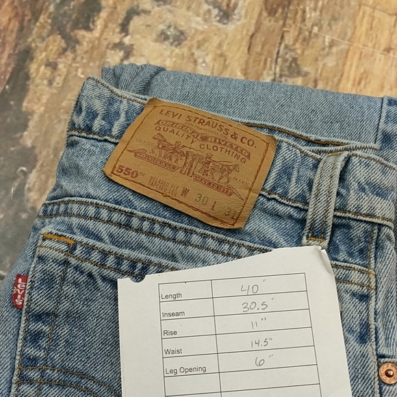 Levi's Denim - Vintage Made in USA Levi's 550 Denim Jeans 30/31